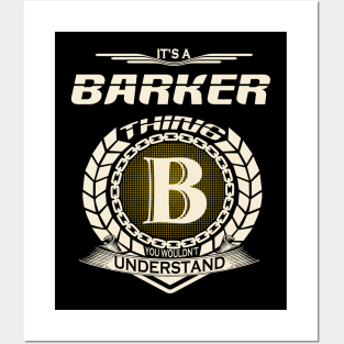 Barker Posters and Art